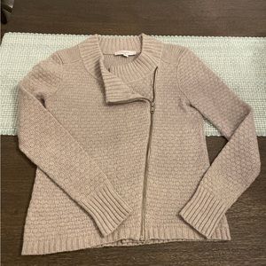 LOFT Moto style sweater
